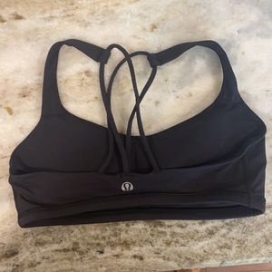 Lululemon Black Sports Bra